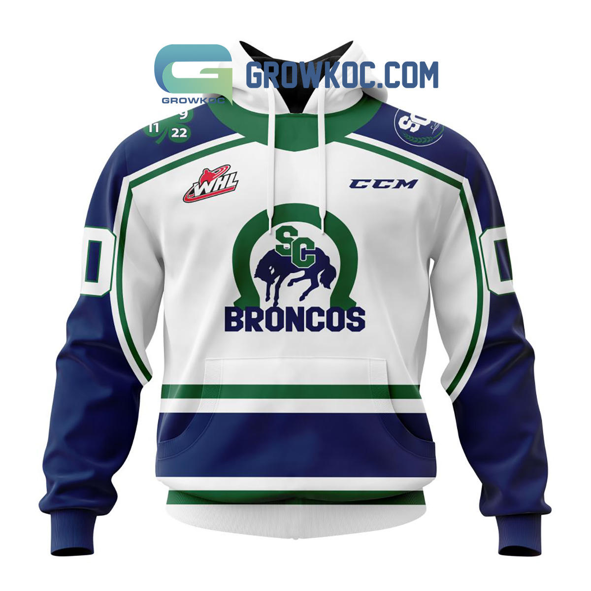 New 2025 Swift Current Broncos Away Jersey Personalized Custom Hoodie Shirt