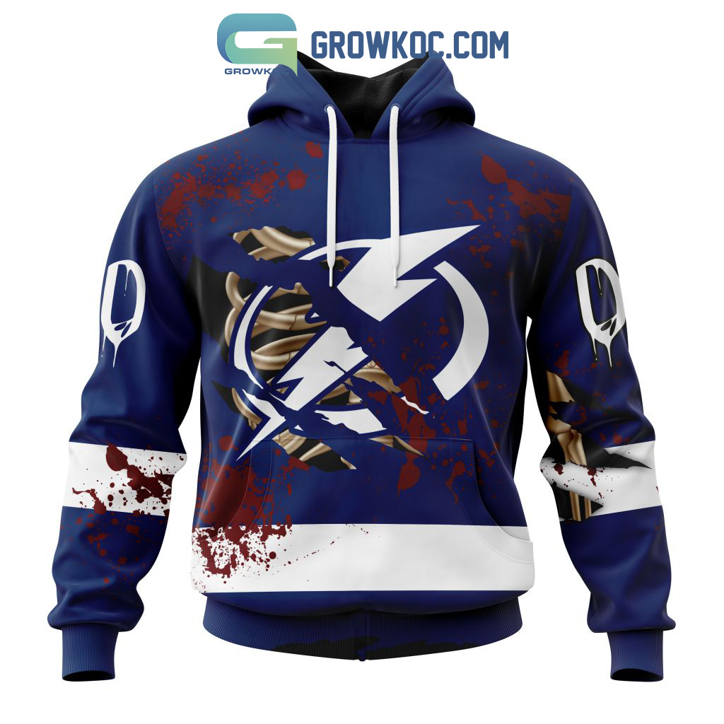 New 2025 Tampa Bay Lightning NHL Special Design Jersey With Your Ribs For Halloween Custom Hoodie T Shirt