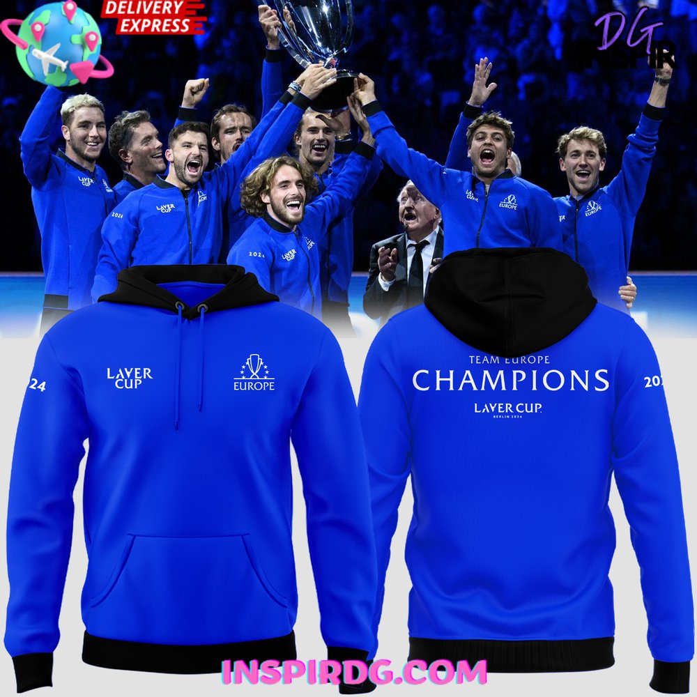 New 2025 Team Europe Laver Cup Collection 2024 Custom Hoodie