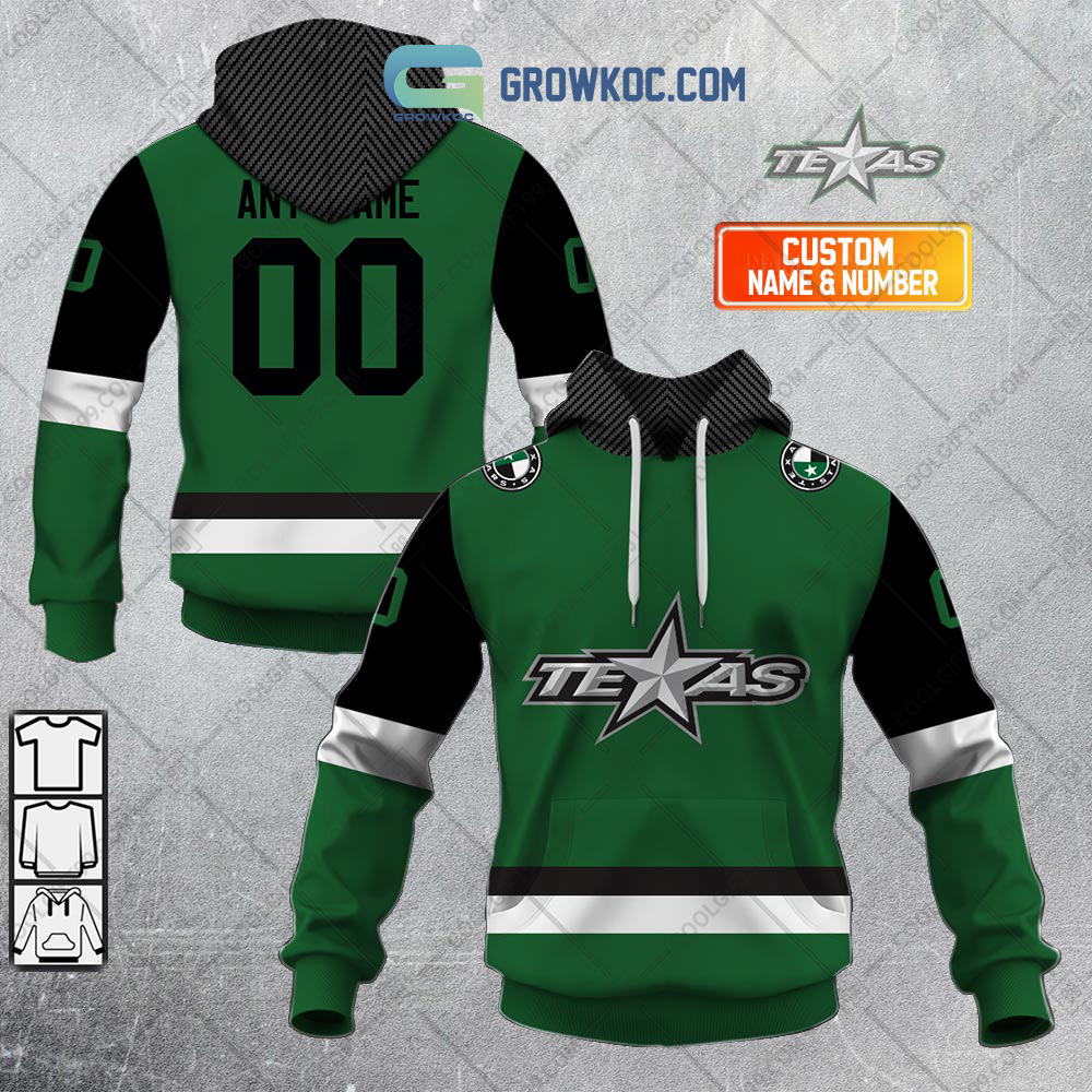 New 2025 Texas Stars AHL Color Home Jersey Personalized Custom Hoodie T Shirt