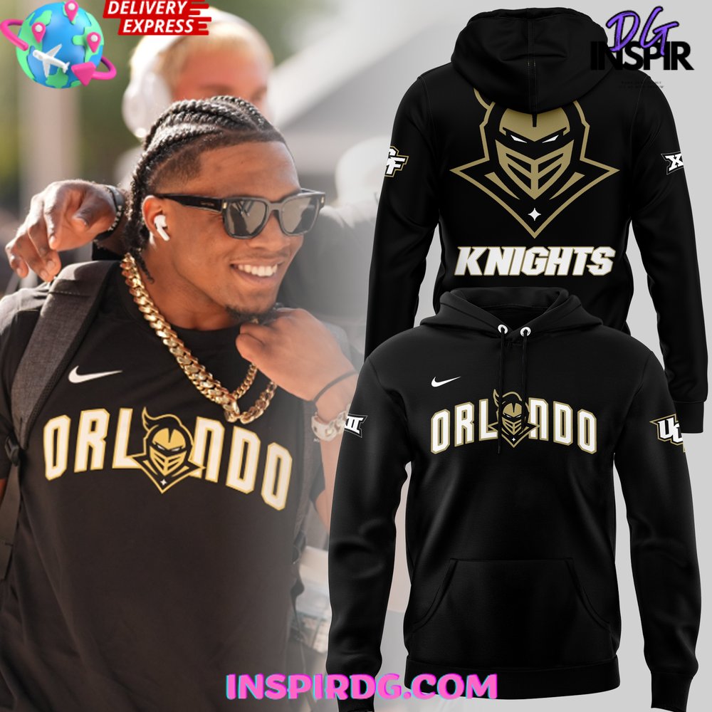 New 2025 UCF Knights Orlando 2024 Custom Hoodie
