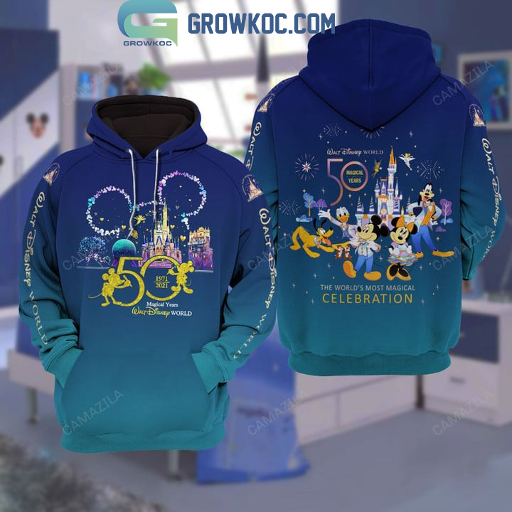 New 2025 Walt Disney World 50 Magical Years Celebration Custom Hoodie T Shirt