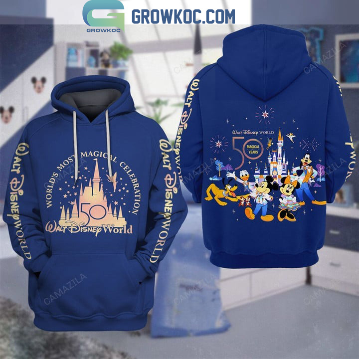 New 2025 Walt Disney World Magical 50 Years 1971 2021 Custom Hoodie T Shirt