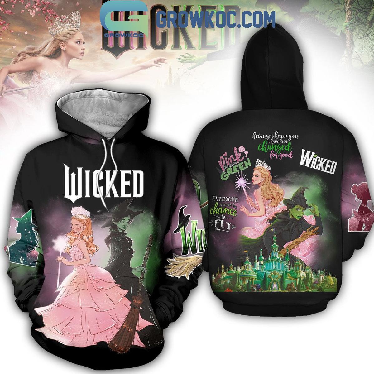 New 2025 Wicked 2024 I Knew You I Have Been Changed For Good Custom Hoodie T-Shirt