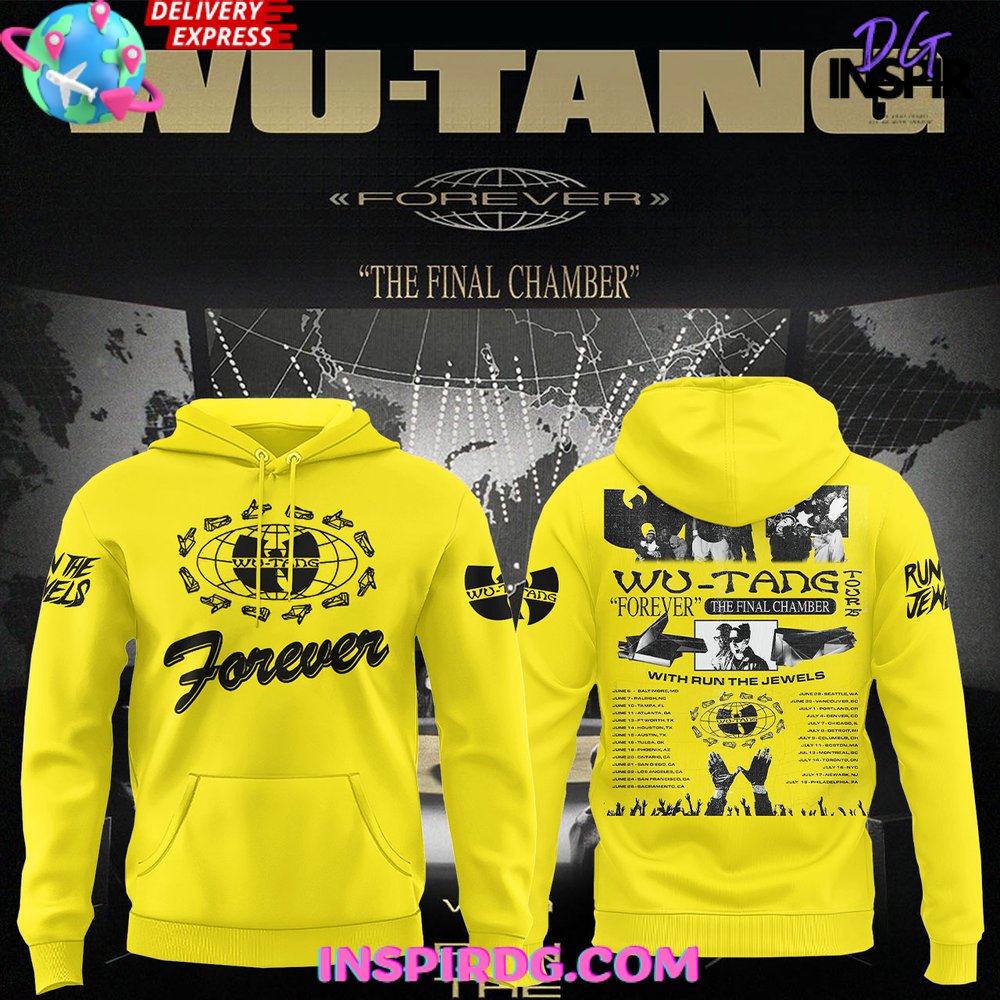 New 2025 Wu-Tang Forever The Final Chamber 2025 Custom Hoodie