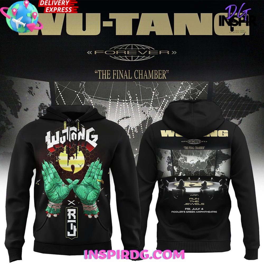 New 2025 Wu-Tang The Final Chamber 2025 Custom Hoodie
