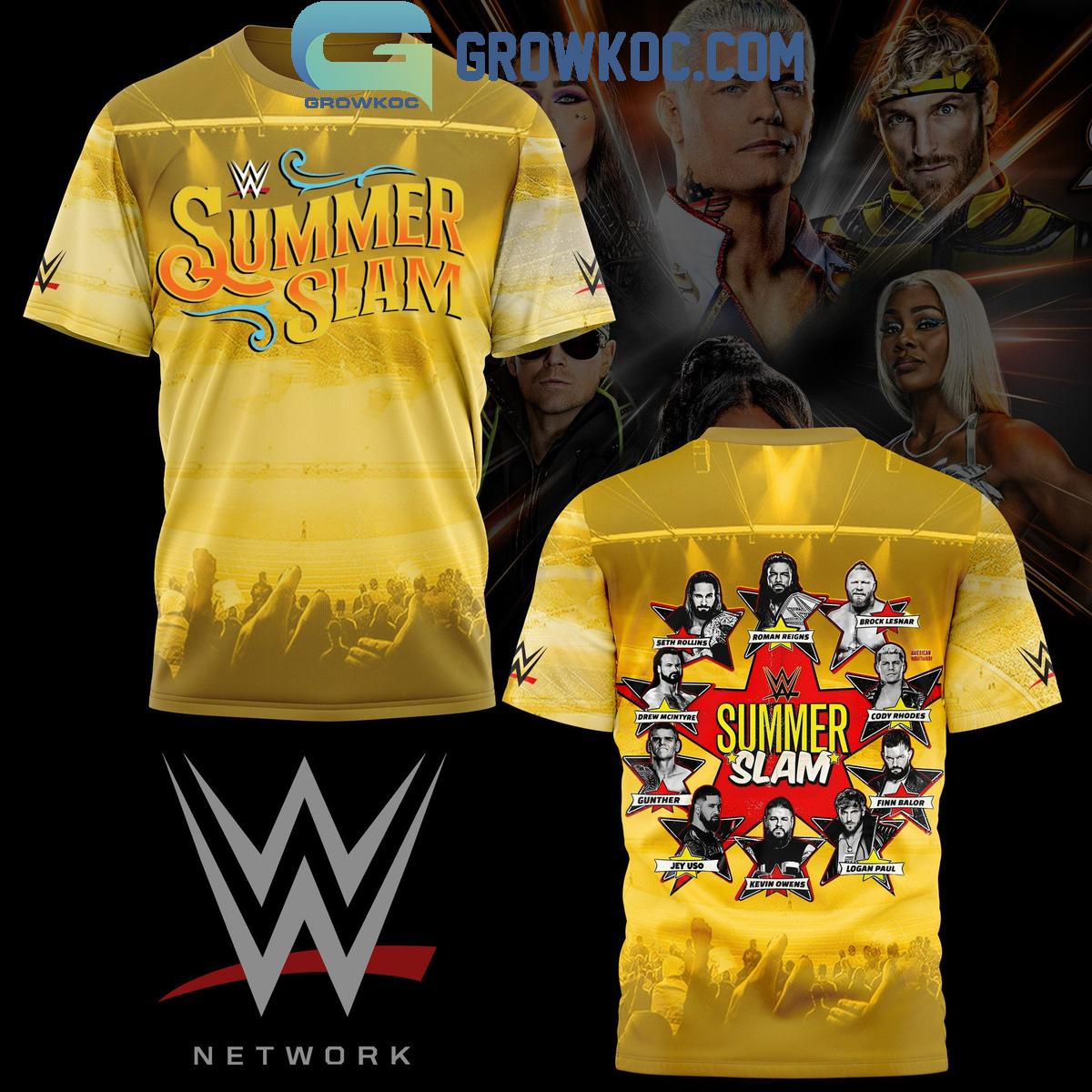 New 2025 WWE 2024 SummerSlam Best Championship In Cleveland Custom Hoodie T Shirt