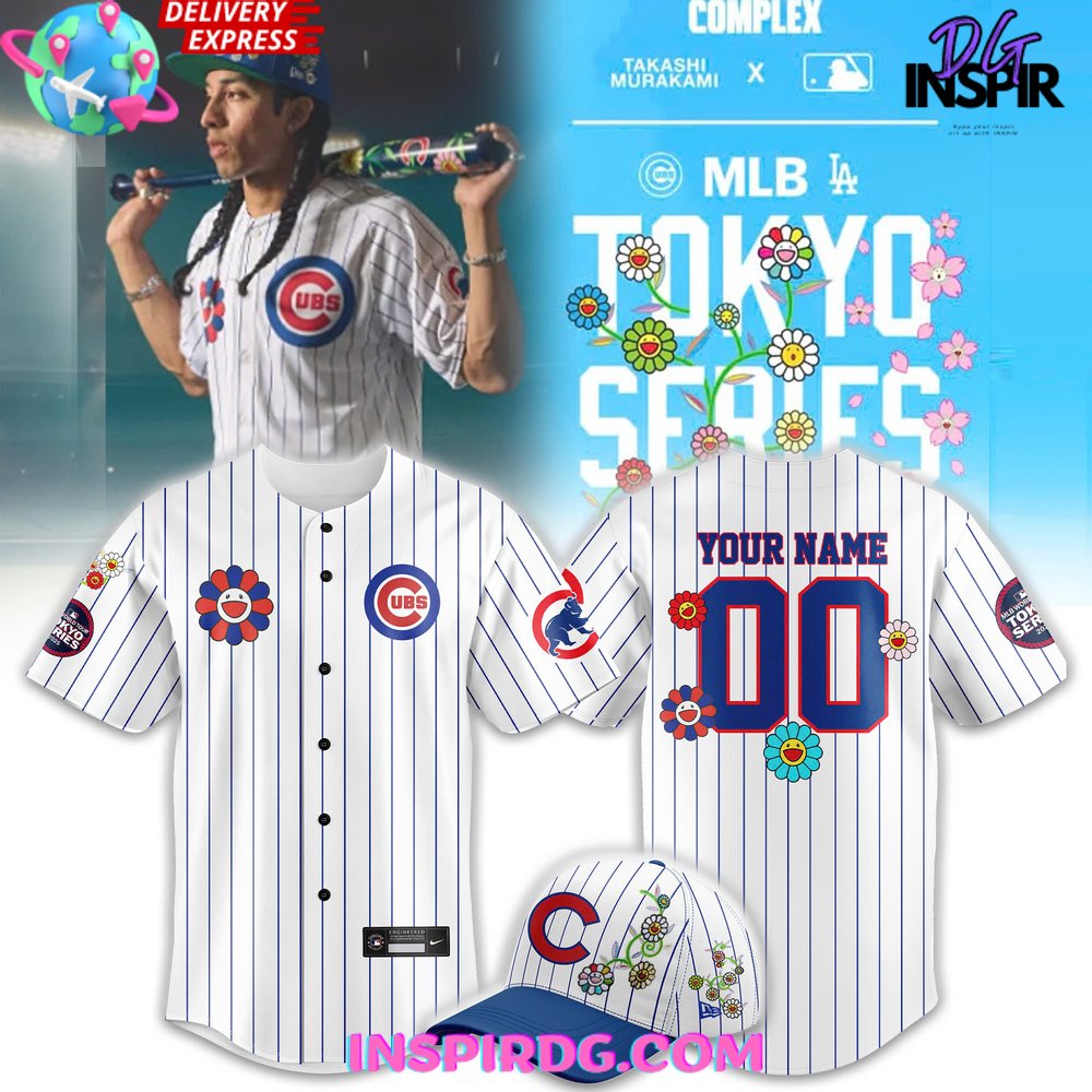 New Chicago Cubs MLB World Tour Tokyo Series 2025 Baseball Custom Jersey Fan Gift