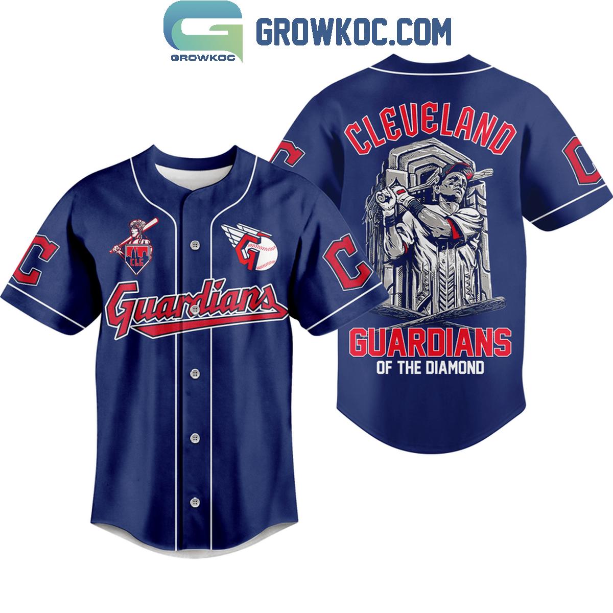 New Cleveland Guardians Of The Diamond Personalized Baseball Custom Jersey Fan Gift