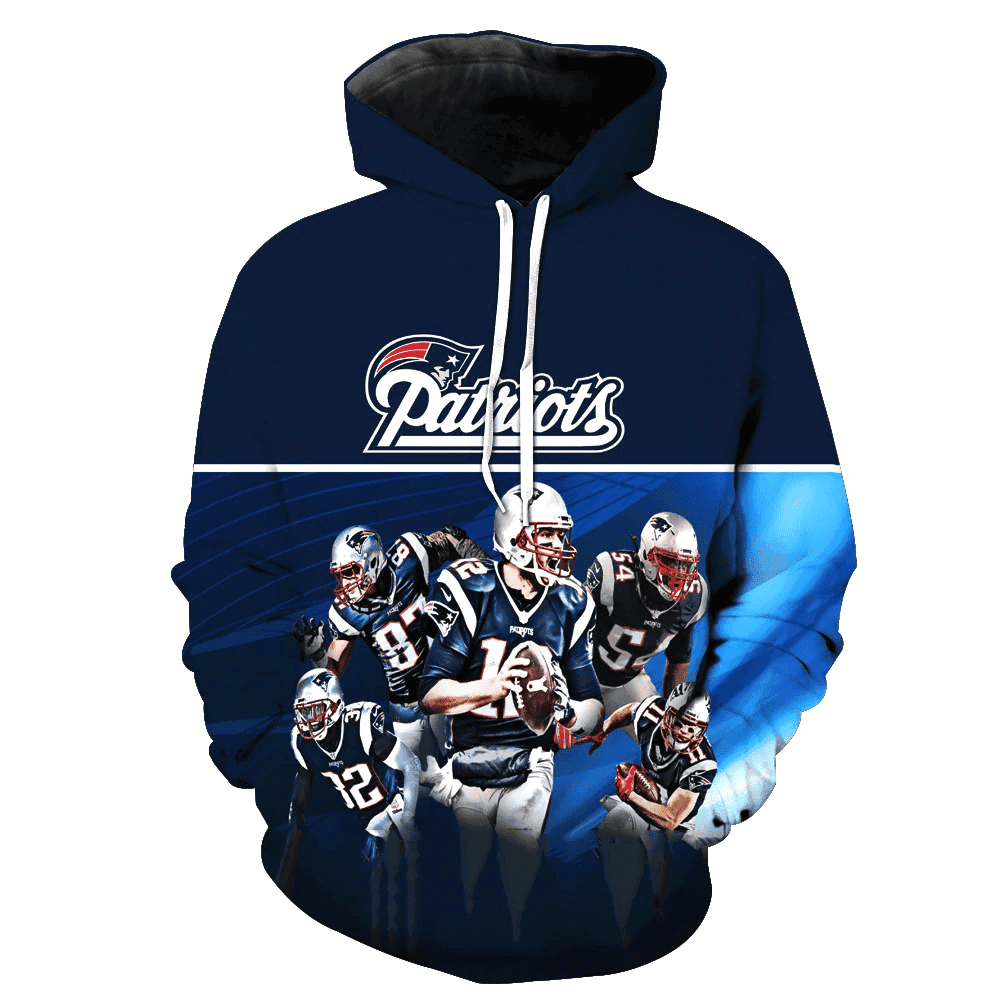 New England Patriots Hoodie  Zip Hoodie Version 1317