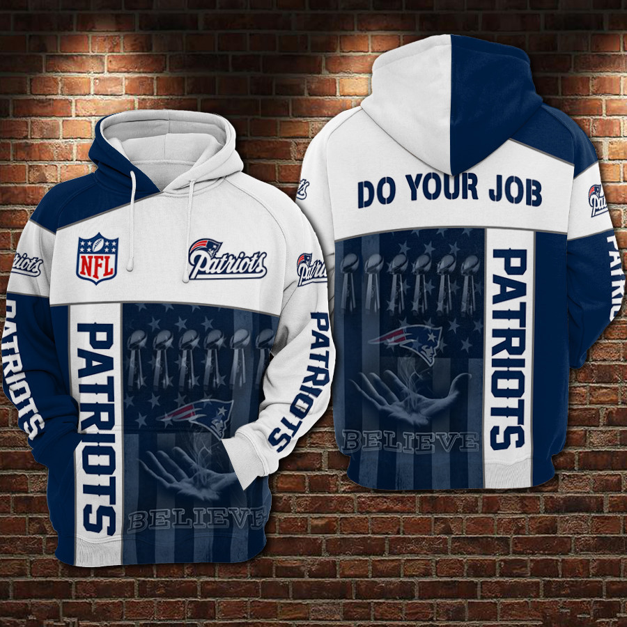 New England Patriots Hoodie  Zip Hoodie Version 1342