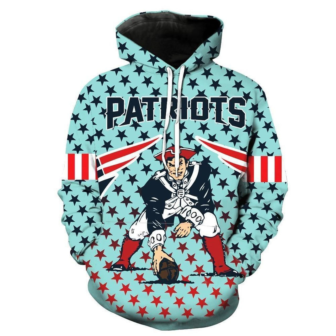 New England Patriots Hoodie  Zip Hoodie Version 1354
