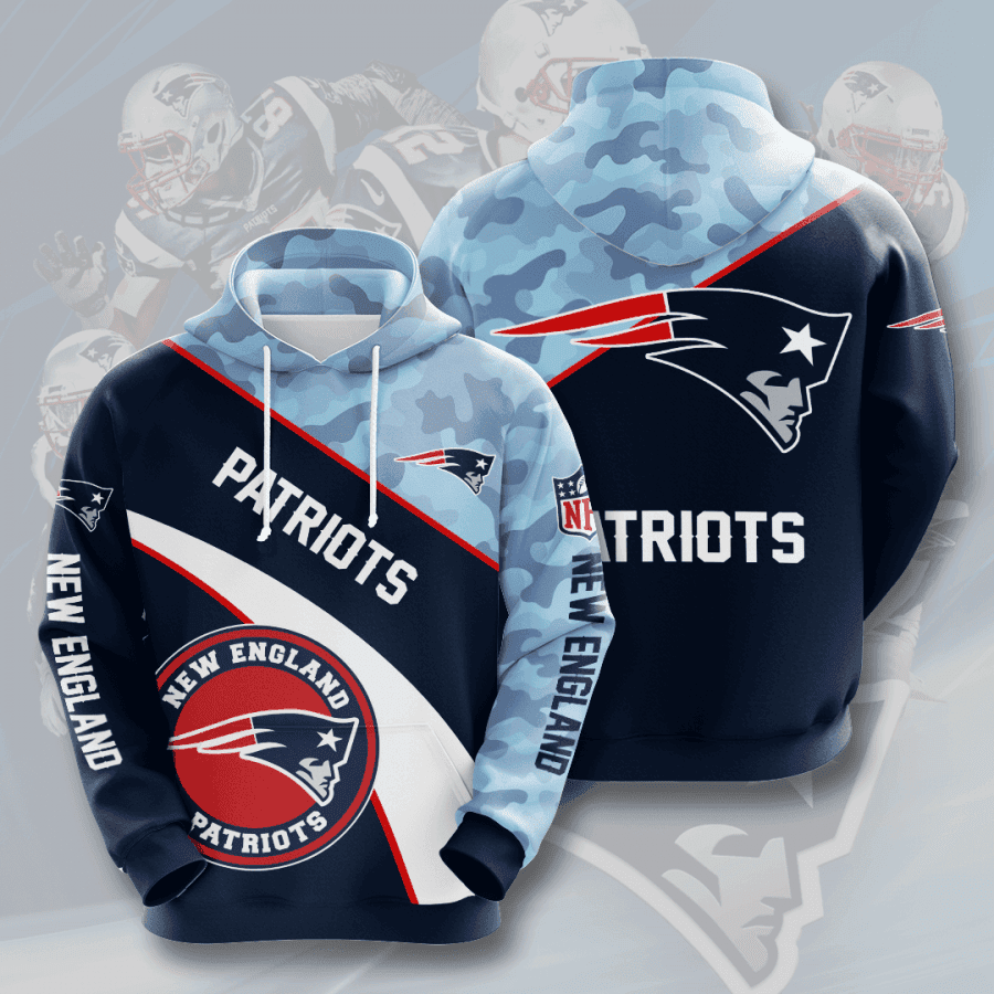 New England Patriots Hoodie  Zip Hoodie Version 1356