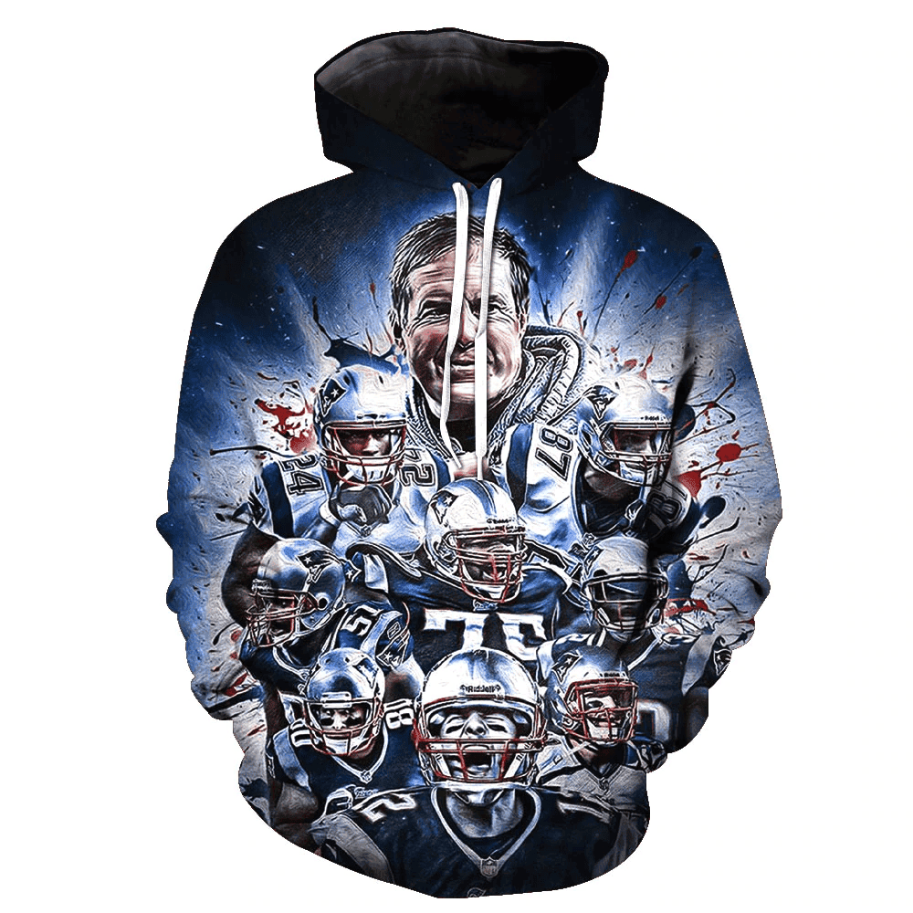 New England Patriots Hoodie  Zip Hoodie Version 1380