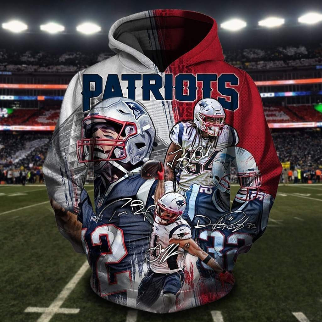 New England Patriots Hoodie  Zip Hoodie Version 1393
