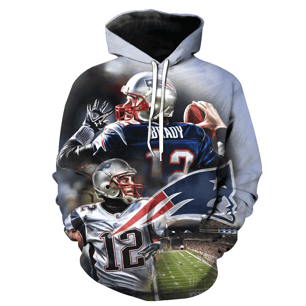 New England Patriots Hoodie  Zip Hoodie Version 1405