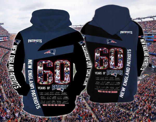 New England Patriots Hoodie  Zip Hoodie Version 1407
