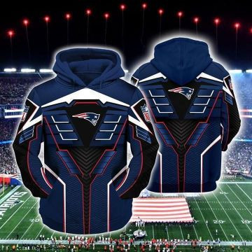 New England Patriots Hoodie  Zip Hoodie Version 1408