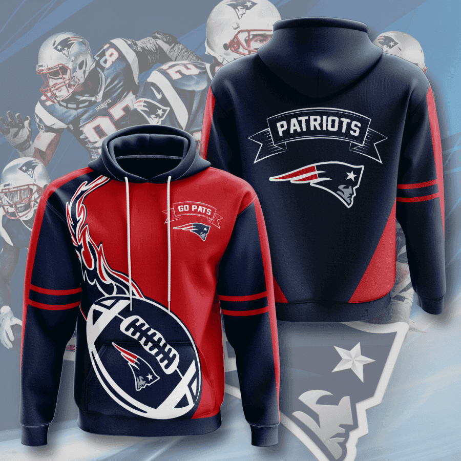 New England Patriots Hoodie  Zip Hoodie Version 1583