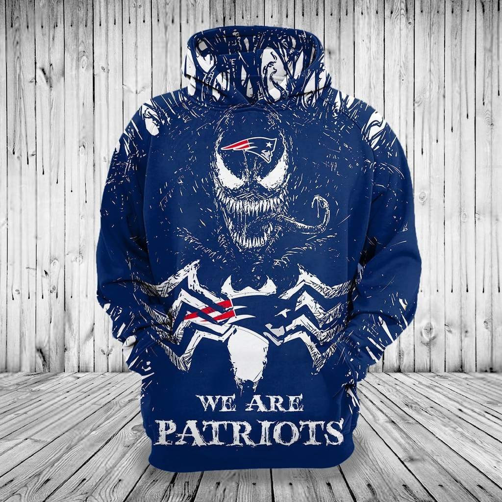 New England Patriots Hoodie  Zip Hoodie Version 1594