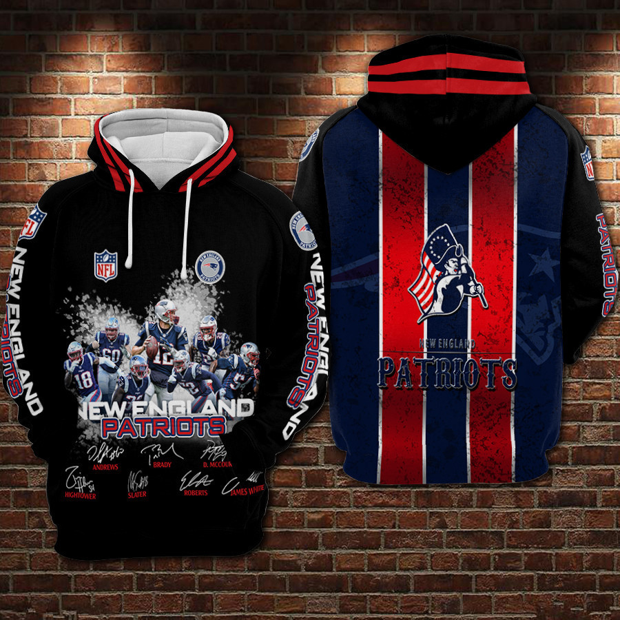 New England Patriots Hoodie  Zip Hoodie Version 1597
