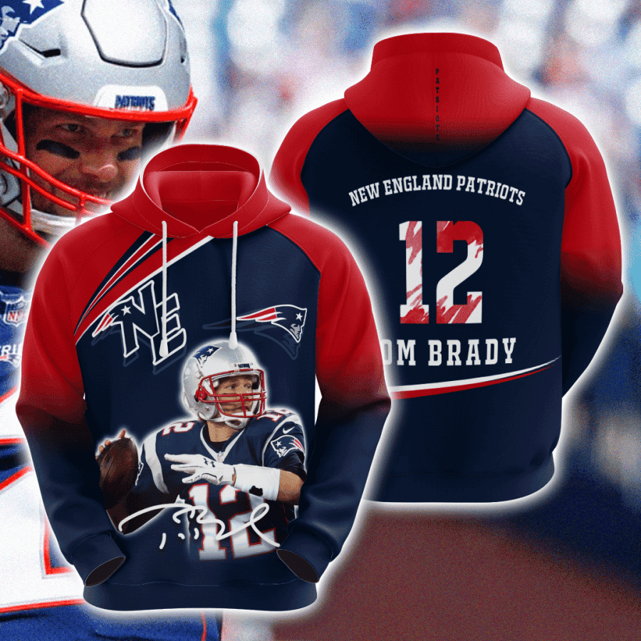 New England Patriots Hoodie  Zip Hoodie Version 1606