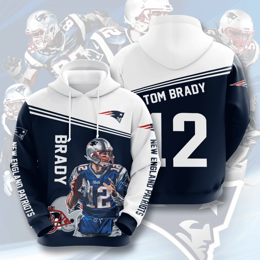 New England Patriots Hoodie  Zip Hoodie Version 1617