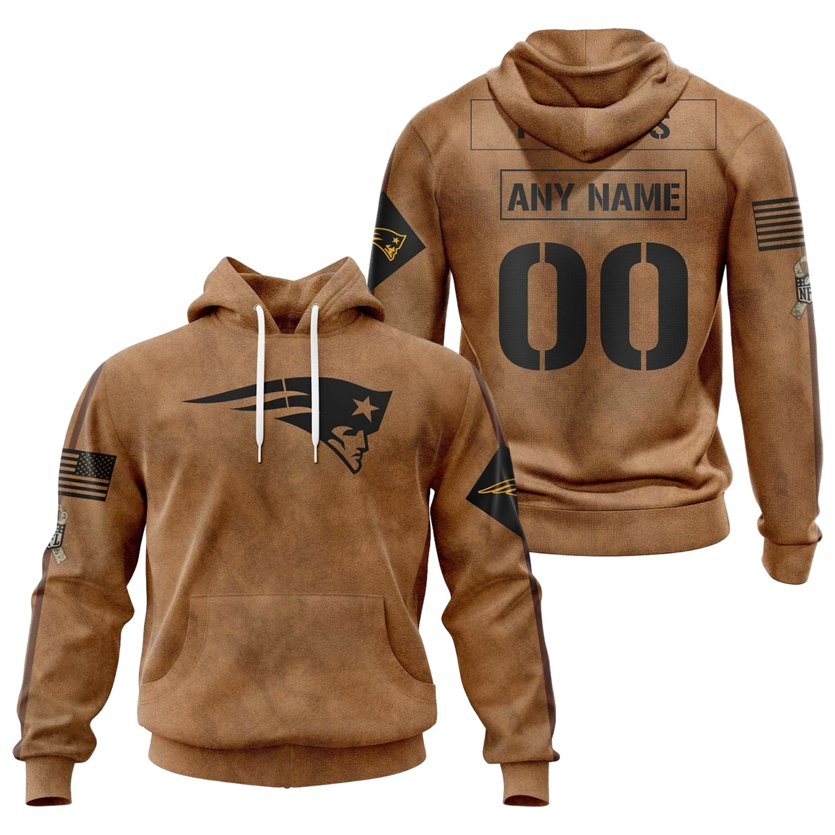 New England Patriots Salute To Service Club 3D printed Sweatshirt Hoodie Zipped Hoodie
