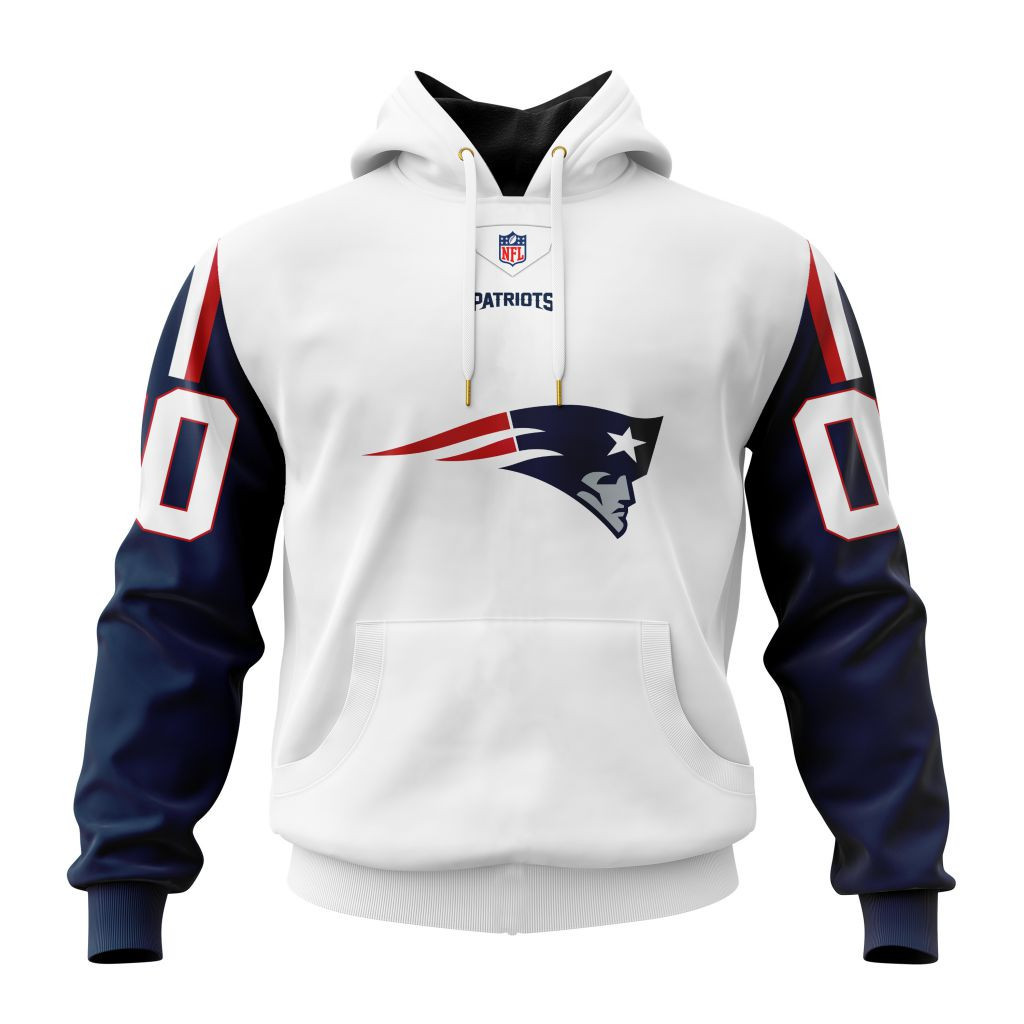 New England Patriots Specialized Design Personalized Letters Number V24101202 Hoodie Gift For Sport Music Fans