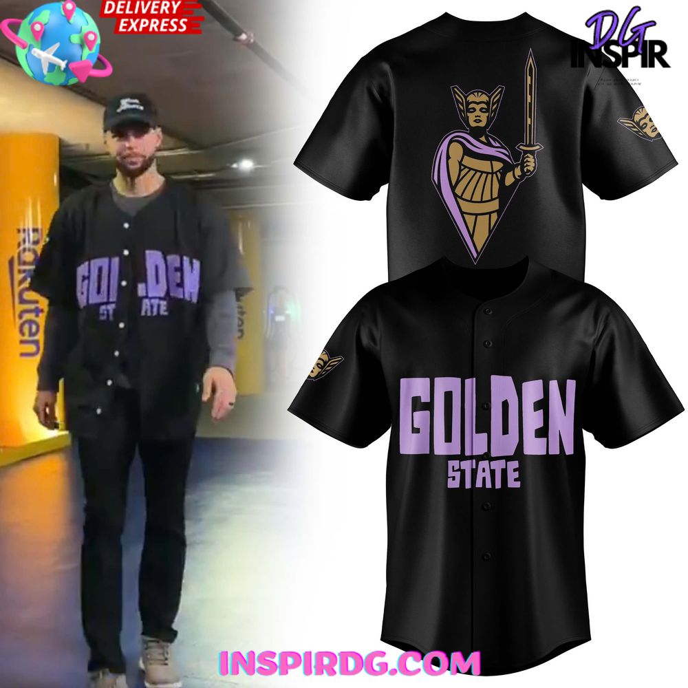 New Golden State Valkyries Secondary Logo Special Baseball Custom Jersey Fan Gift