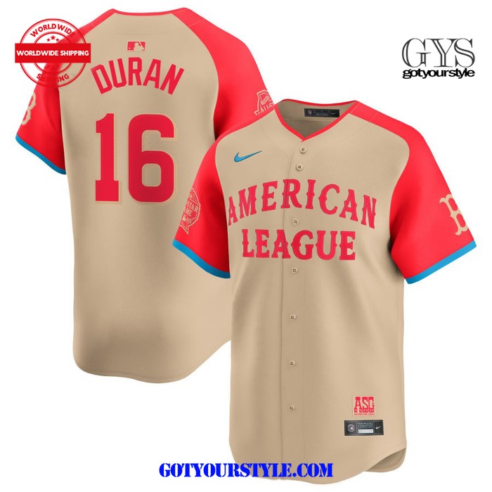 New Jarren Duran American League 2024 MLB All-Star Baseball Custom Jersey Fan Gift