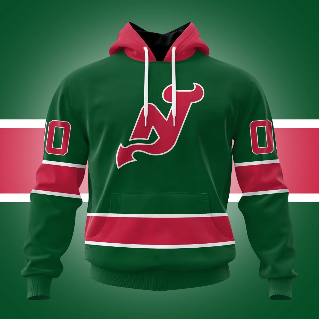 New Jersey Devils Special Colour Rush Design ST2401