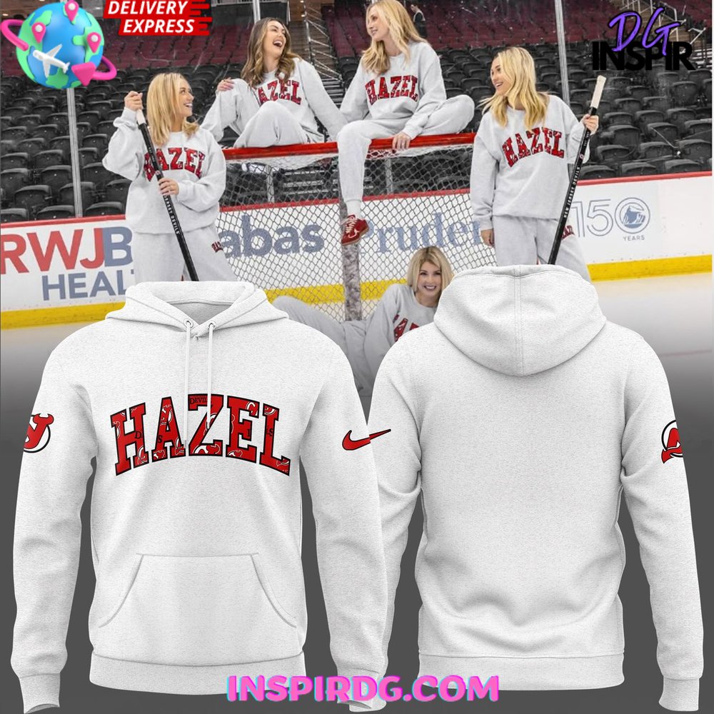 New Jersey Devils x Hazel Special Hoodie Gift For Sport Music Fans