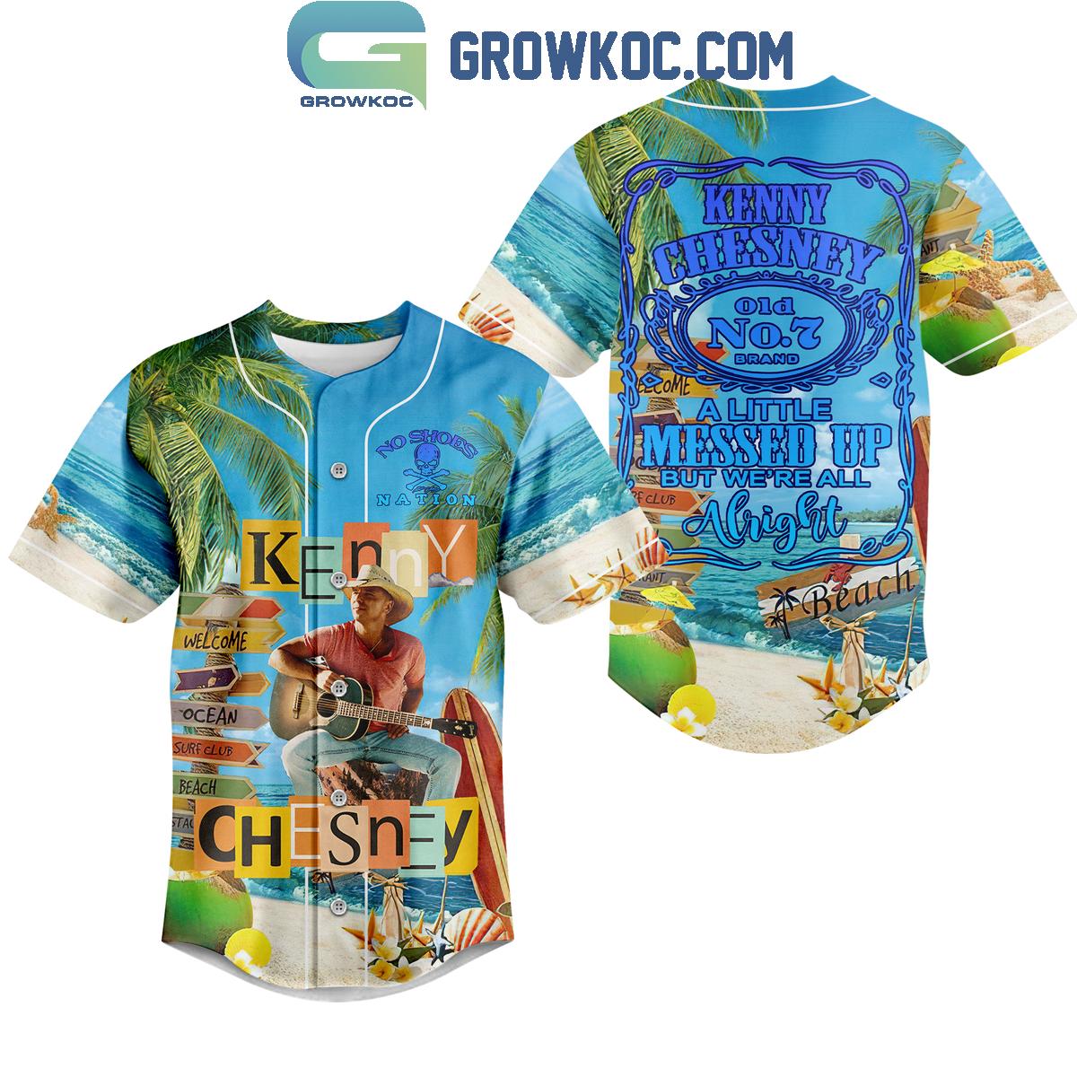 New Kenny Chesney Beach Hawaii Fan Personalized Baseball Custom Jersey Fan Gift