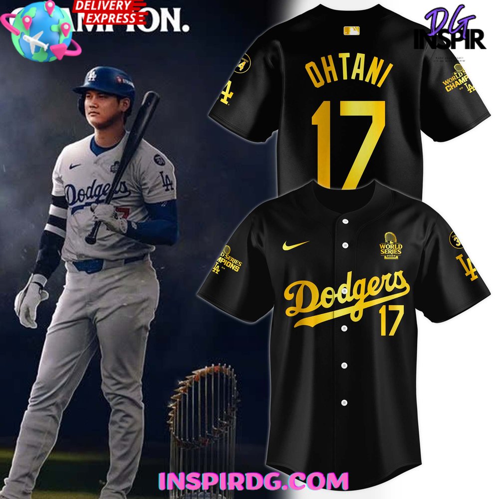 New Los Angeles Dodgers World Series Champions 2024 Baseball Custom Jersey Fan Gift