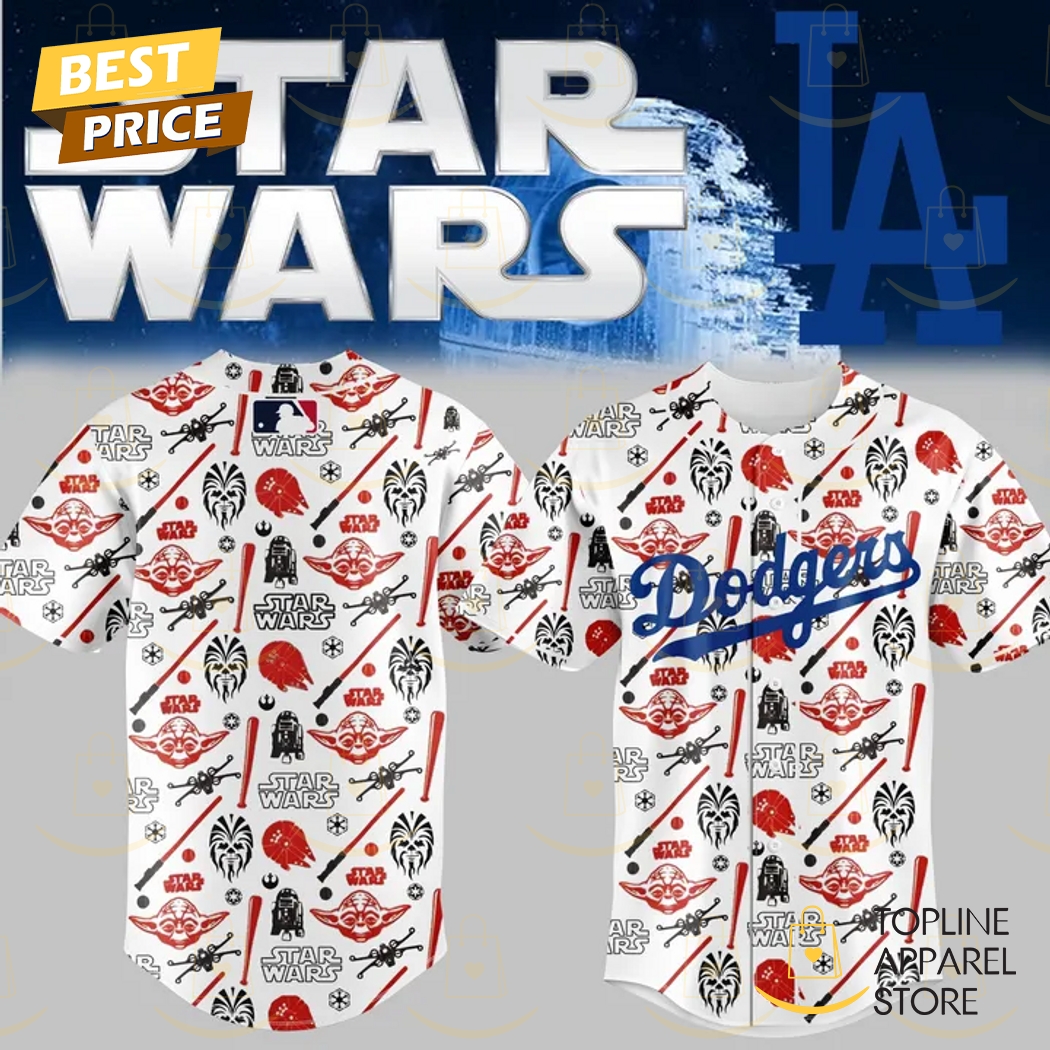 New Los Angeles Dodgers x Star Wars 2025 Baseball Custom Jersey Fan Gift