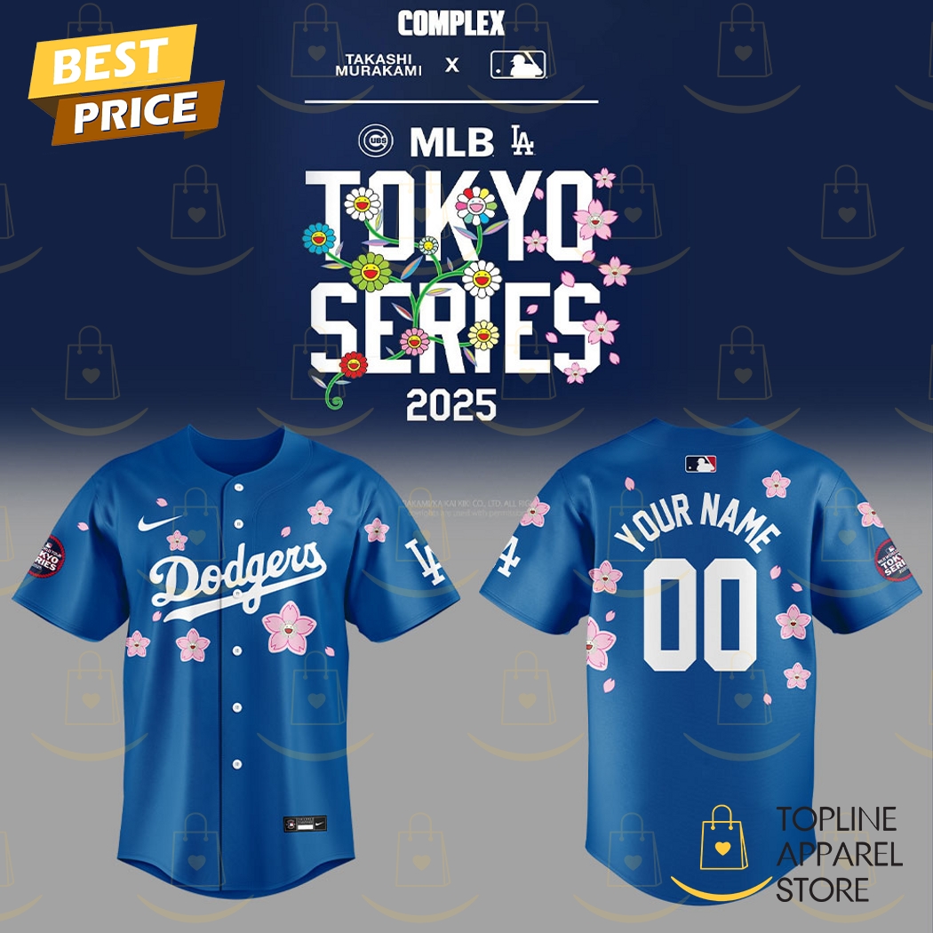 New Los Angeles Dodgers x Tokyo Series 2025 Baseball Custom Jersey Fan Gift