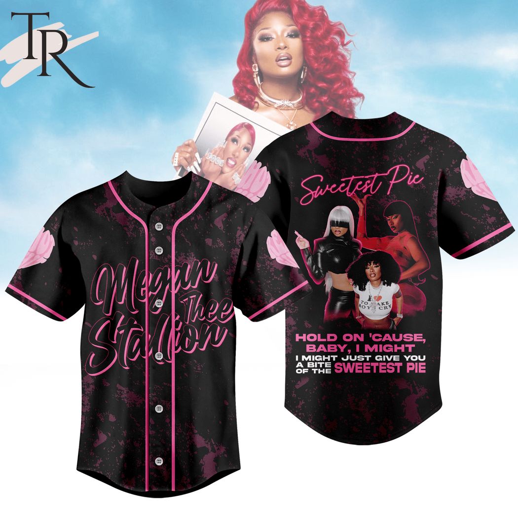 New Megan Thee Stallion Sweetest Pie Baseball Custom Jersey Fan Gift