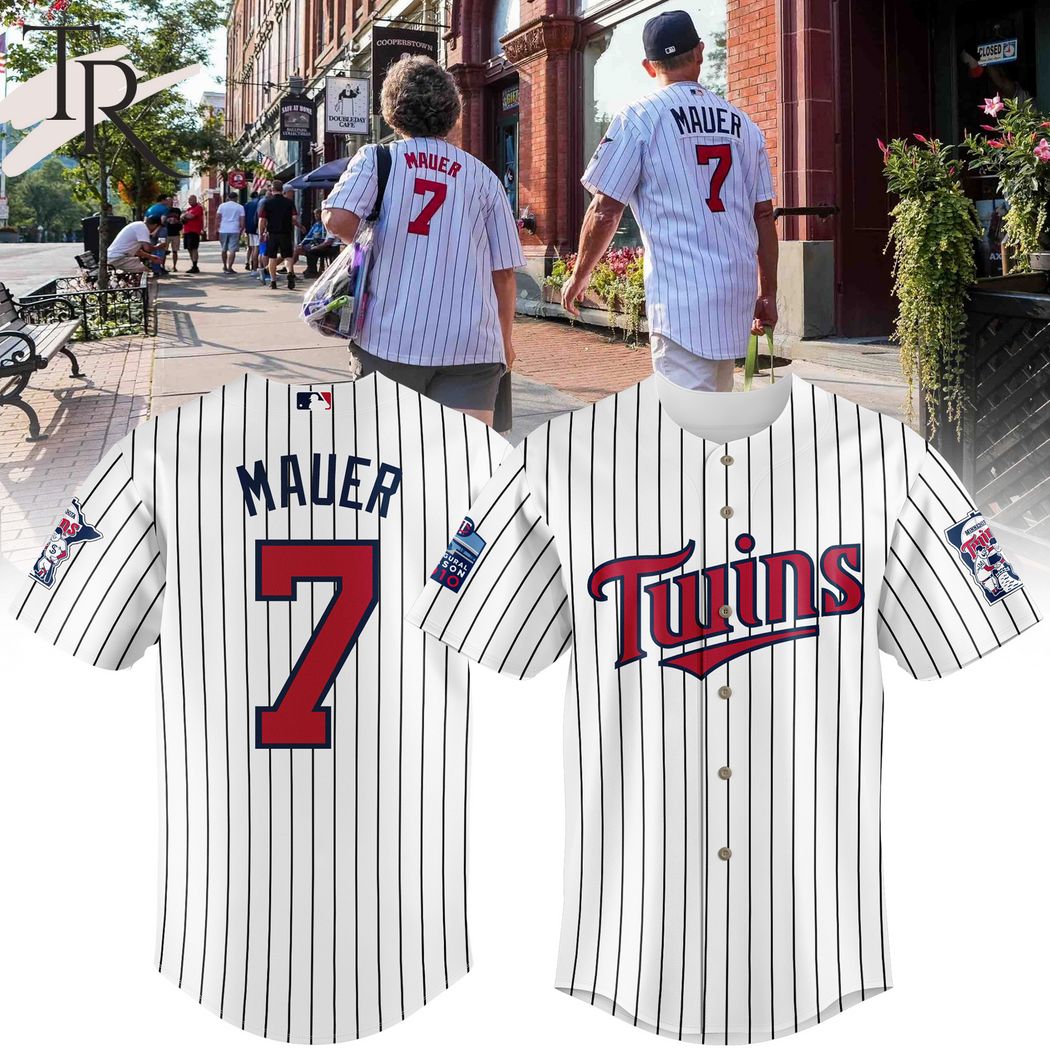 New Minnesota Twins Joe Mauer Baseball Custom Jersey Fan Gift