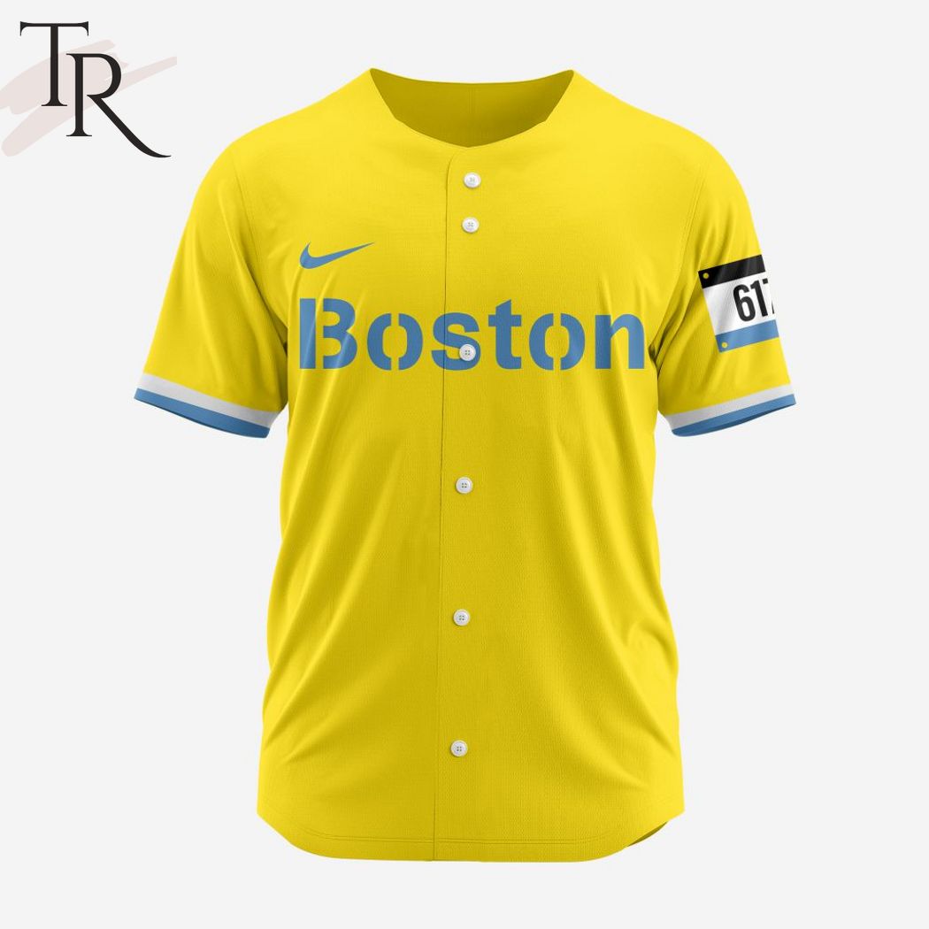 New MLB Boston Red Sox Personalized 2024 City Connect Baseball Custom Jersey Fan Gift Design