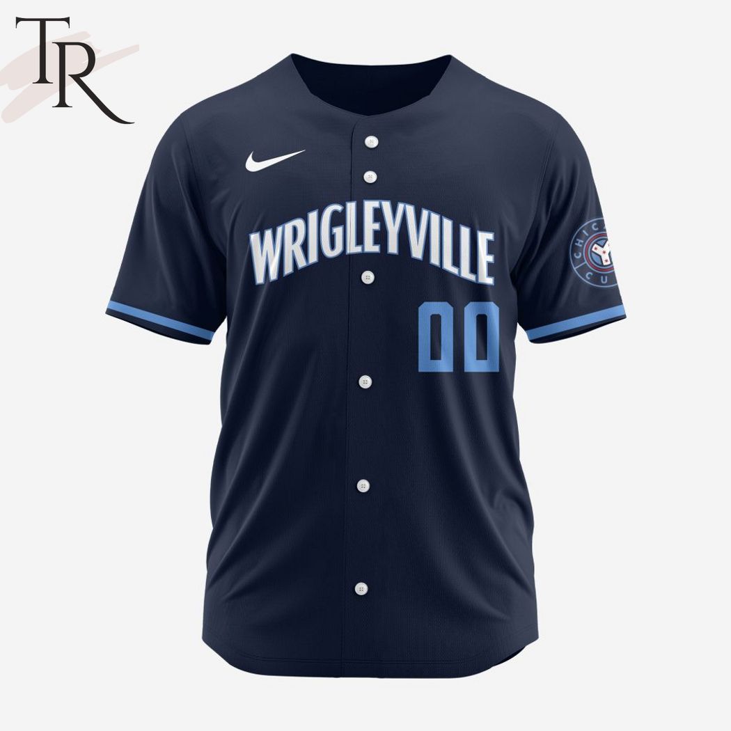 New MLB Chicago Cubs Personalized 2024 City Connect Baseball Custom Jersey Fan Gift Design