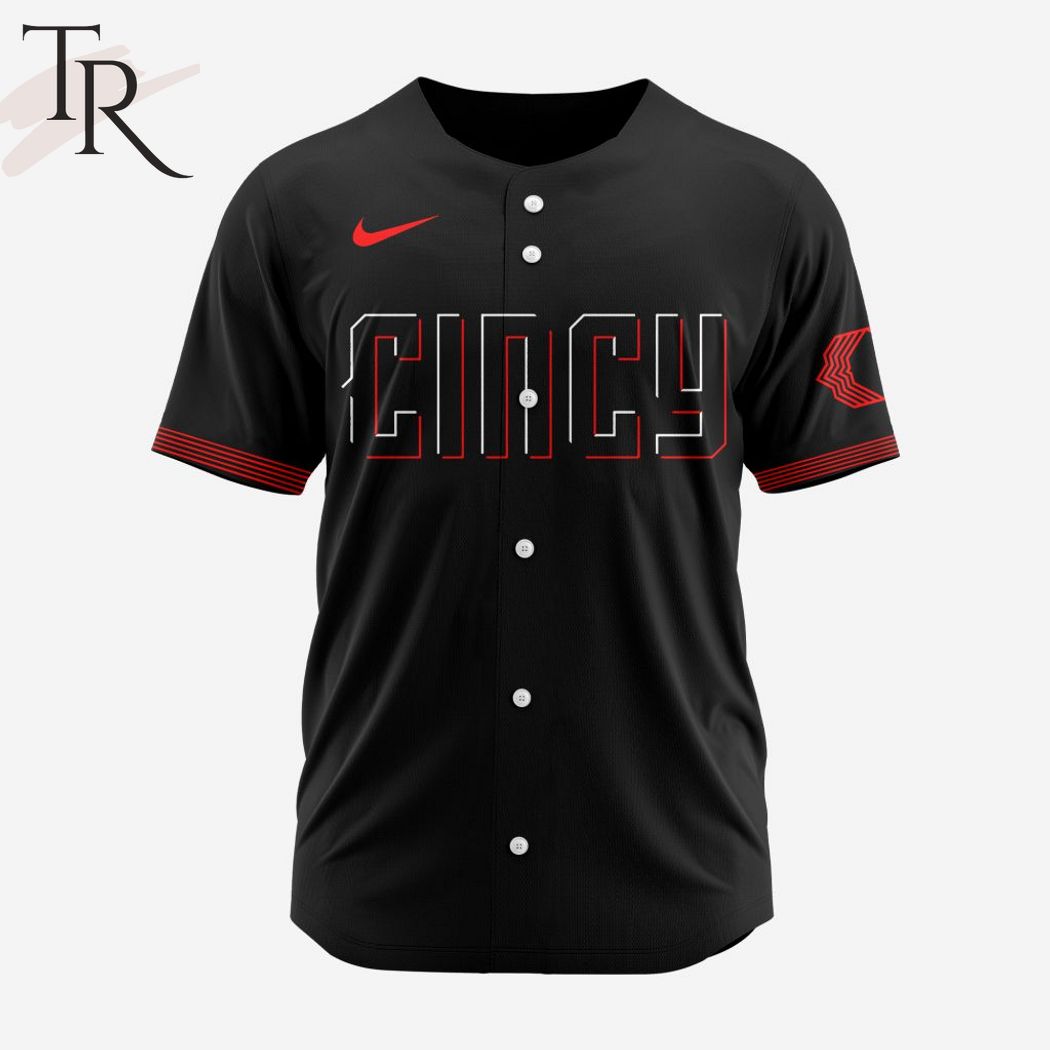 New MLB Cincinnati Reds Personalized 2024 City Connect Baseball Custom Jersey Fan Gift Design