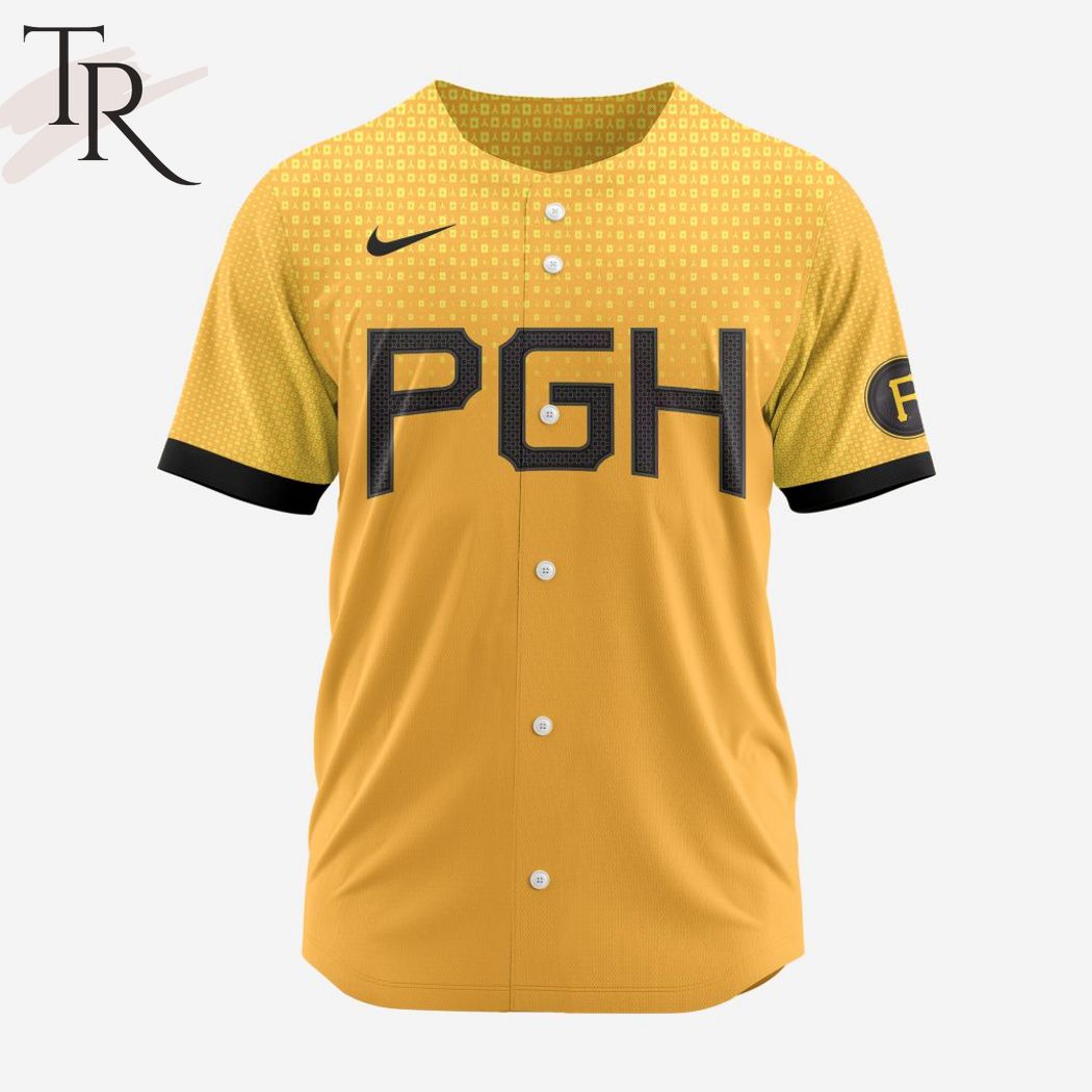 New MLB Pittsburgh Pirates Personalized 2024 City Connect Baseball Custom Jersey Fan Gift Design