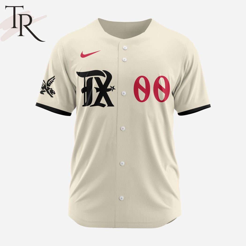 New MLB Texas Rangers Personalized 2024 City Connect Baseball Custom Jersey Fan Gift Design