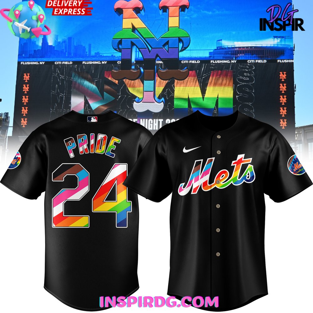 New NBA Pride Night New York Mets Special Baseball Custom Jersey Fan Gift