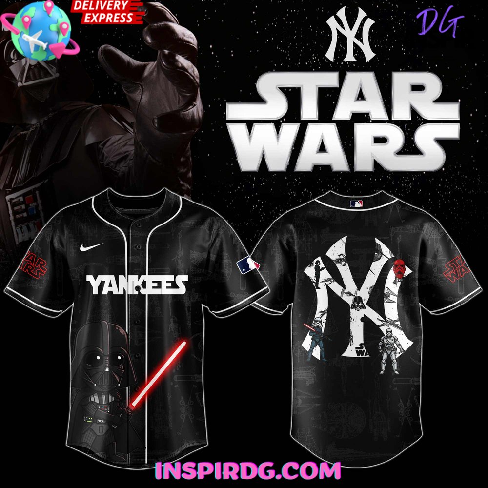 New New York Yankees MLB x Star Wars Night Special Baseball Custom Jersey Fan Gift