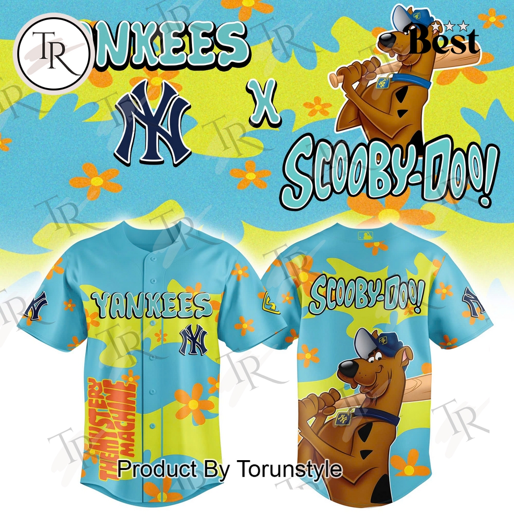 New New York Yankees Scooby-Doo 2025 Baseball Custom Jersey Fan Gift