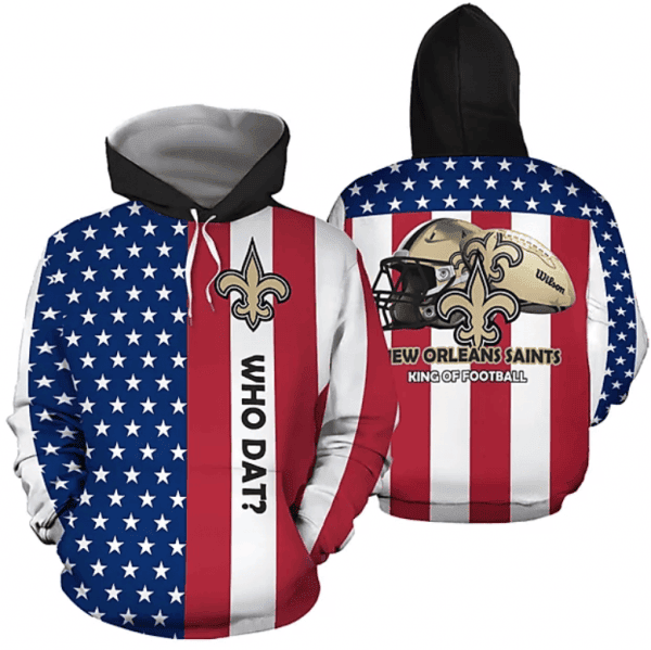 New Orleans Saints Hoodie  Zip Hoodie Version 1167