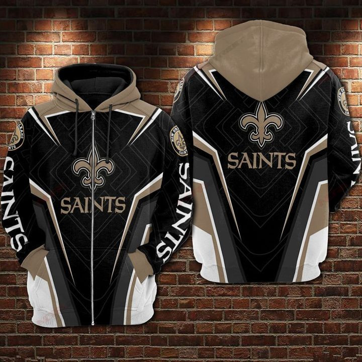 New Orleans Saints Hoodie  Zip Hoodie Version 1190