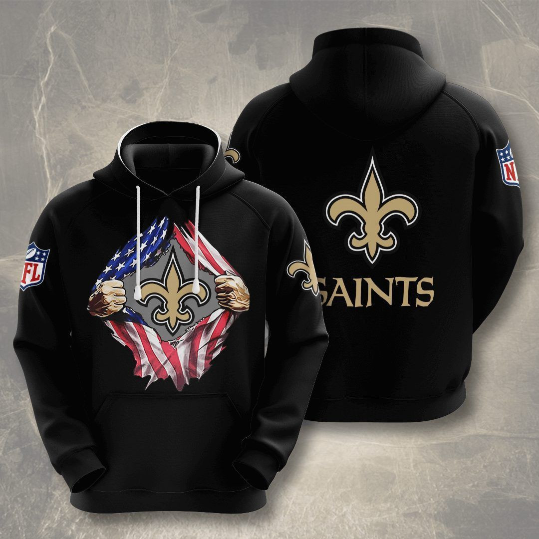 New Orleans Saints Hoodie  Zip Hoodie Version 1217